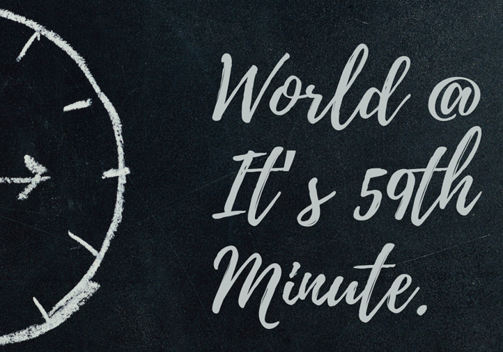 World @ It’s 59th Minute.